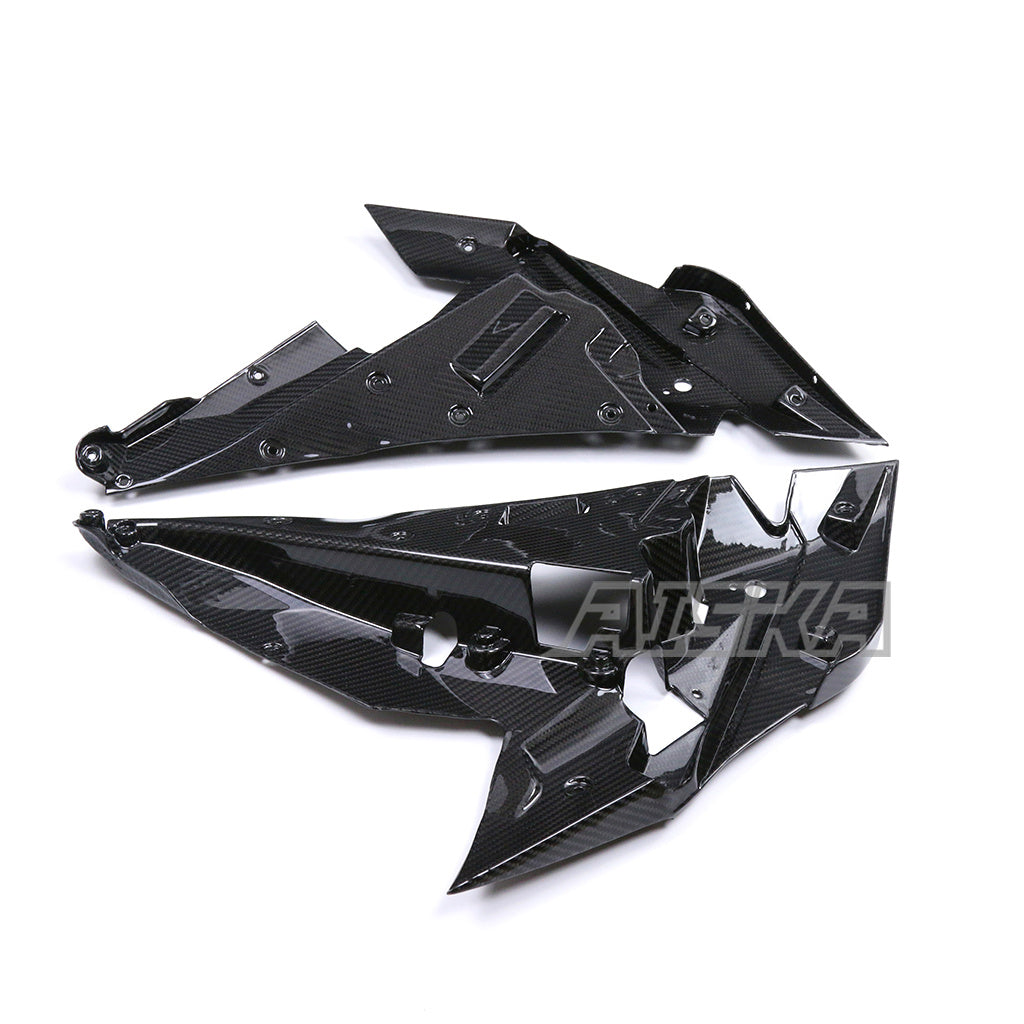AISKA Kawasaki Ninja H2 H2R 2015-2024 Carbon Fiber Side Inner Part