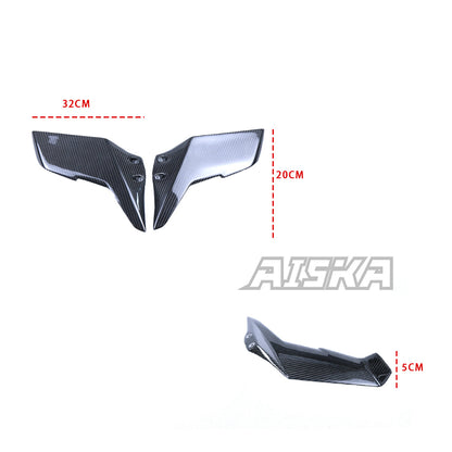 AISKA Kawasaki Ninja H2 H2R 2015-2024 Carbon Fiber Upper Winglets