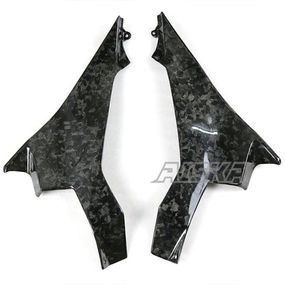 AISKA Kawasaki Ninja 400 2018-2024 Carbon Fiber Fuel Tank Side Panel