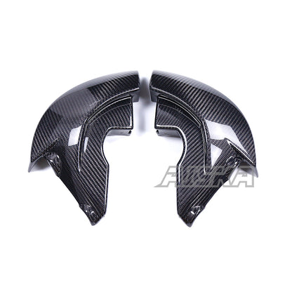 AISKA Yamaha R1 R1M 2020-2025 Carbon Fiber Front Brake Coolers