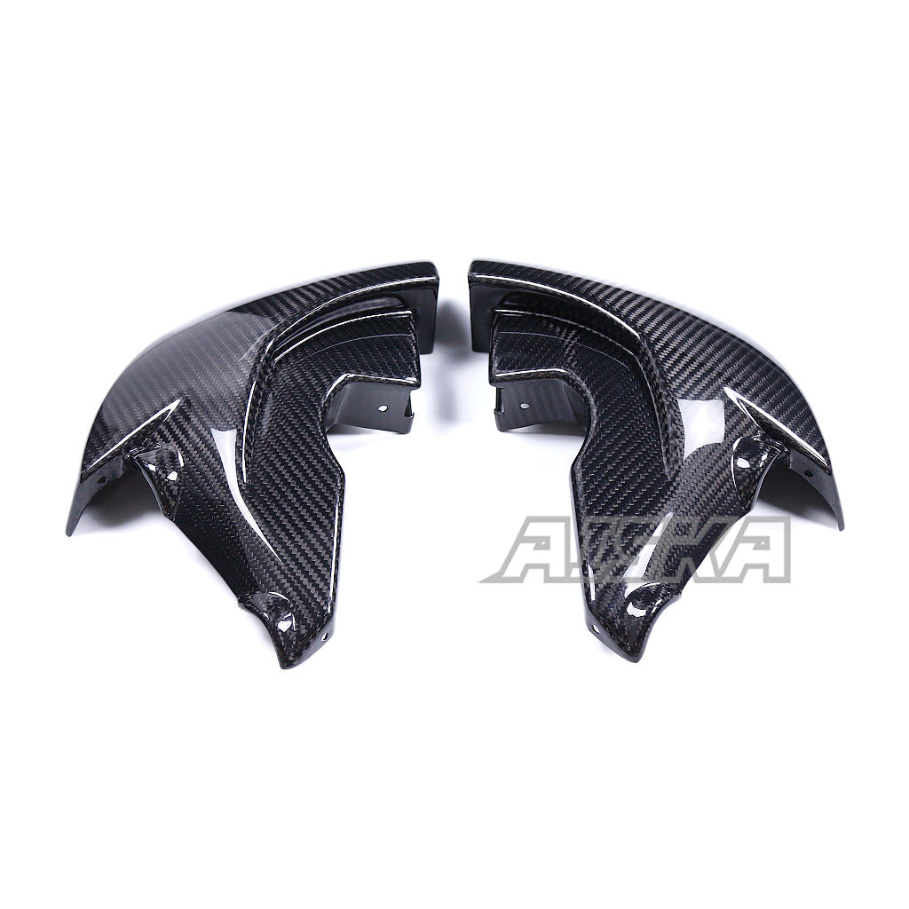 AISKA Yamaha R1 R1M 2020-2025 Carbon Fiber Front Brake Coolers