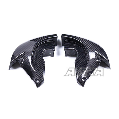 AISKA Yamaha R1 R1M 2020-2025 Carbon Fiber Front Brake Coolers