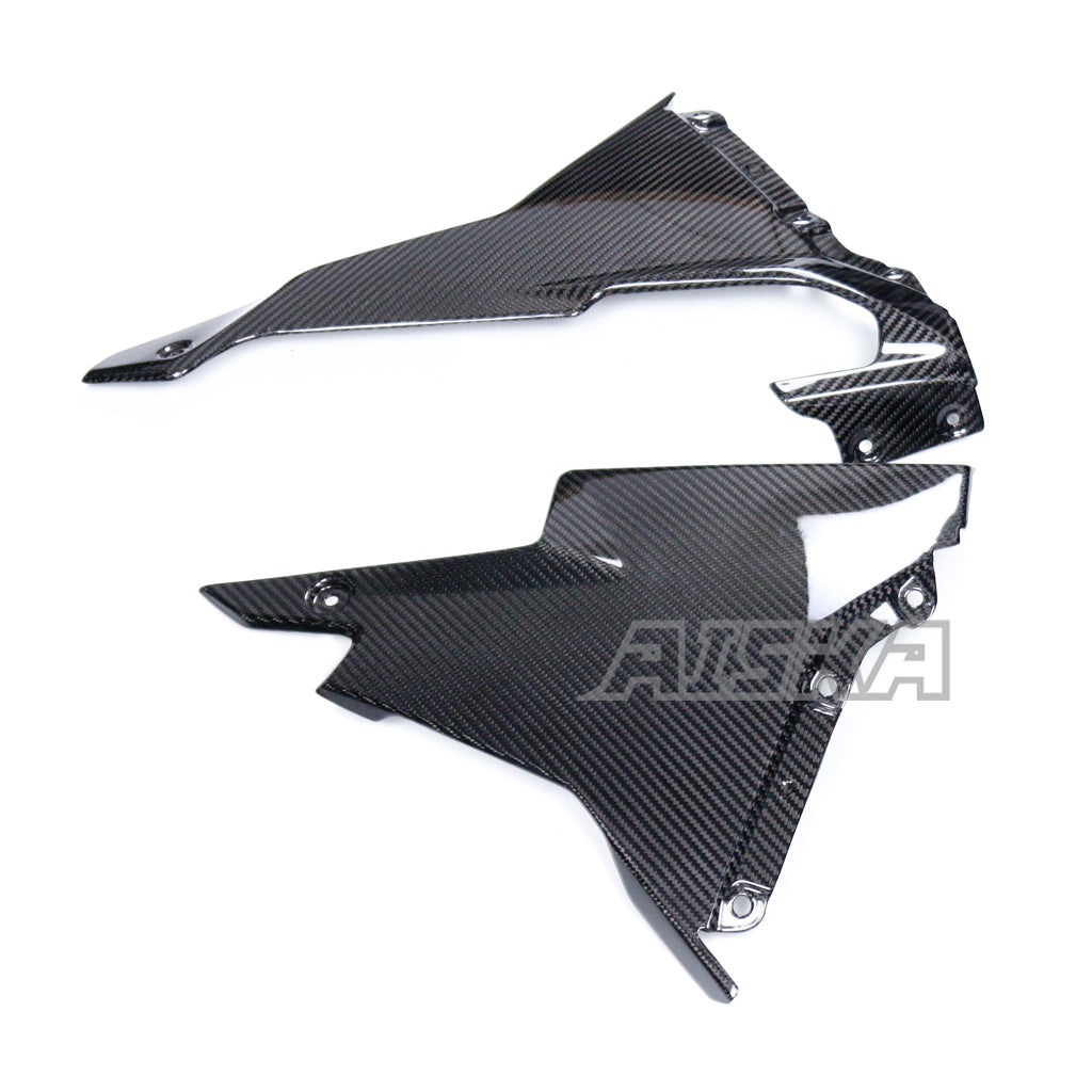 AISKA Triumph Daytona 660 2024+ Carbon Fiber Belly Pan