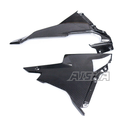 AISKA Triumph Daytona 660 2024+ Carbon Fiber Belly Pan