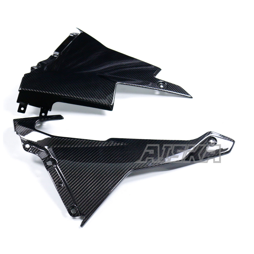 AISKA Triumph Daytona 660 2024+ Carbon Fiber Belly Pan