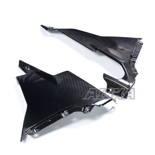 AISKA Triumph Daytona 660 2024+ Carbon Fiber Belly Pan