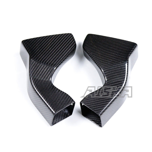 AISKA Yamaha R1 R1M 2020-2025 Carbon Fiber Brake Disk Cooler Air Duct