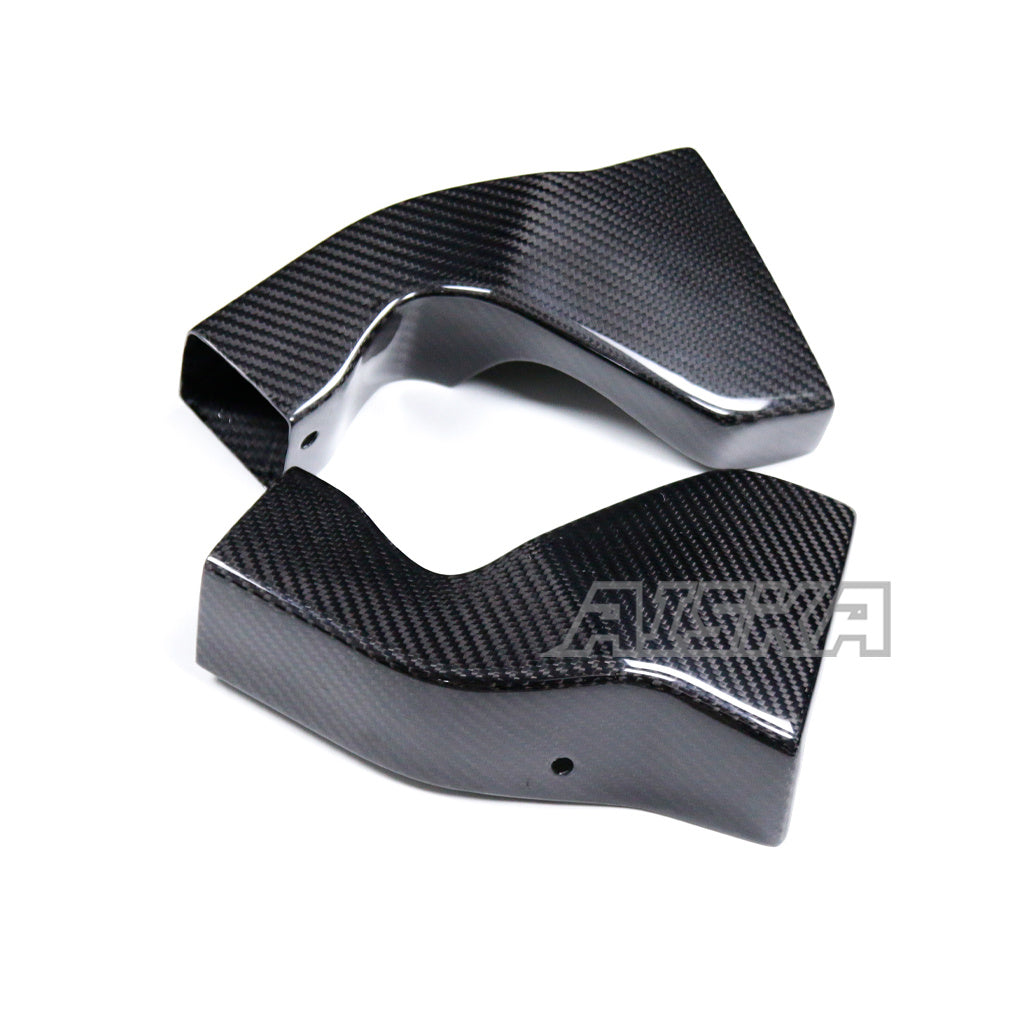 AISKA Yamaha R1 R1M 2020-2025 Carbon Fiber Brake Disk Cooler Air Duct