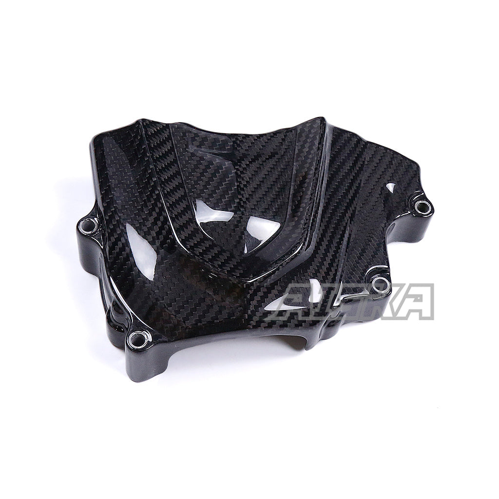 AISKA Kawasaki Ninja ZX-6R 2019-2025 Carbon Fiber Sprocket Cover