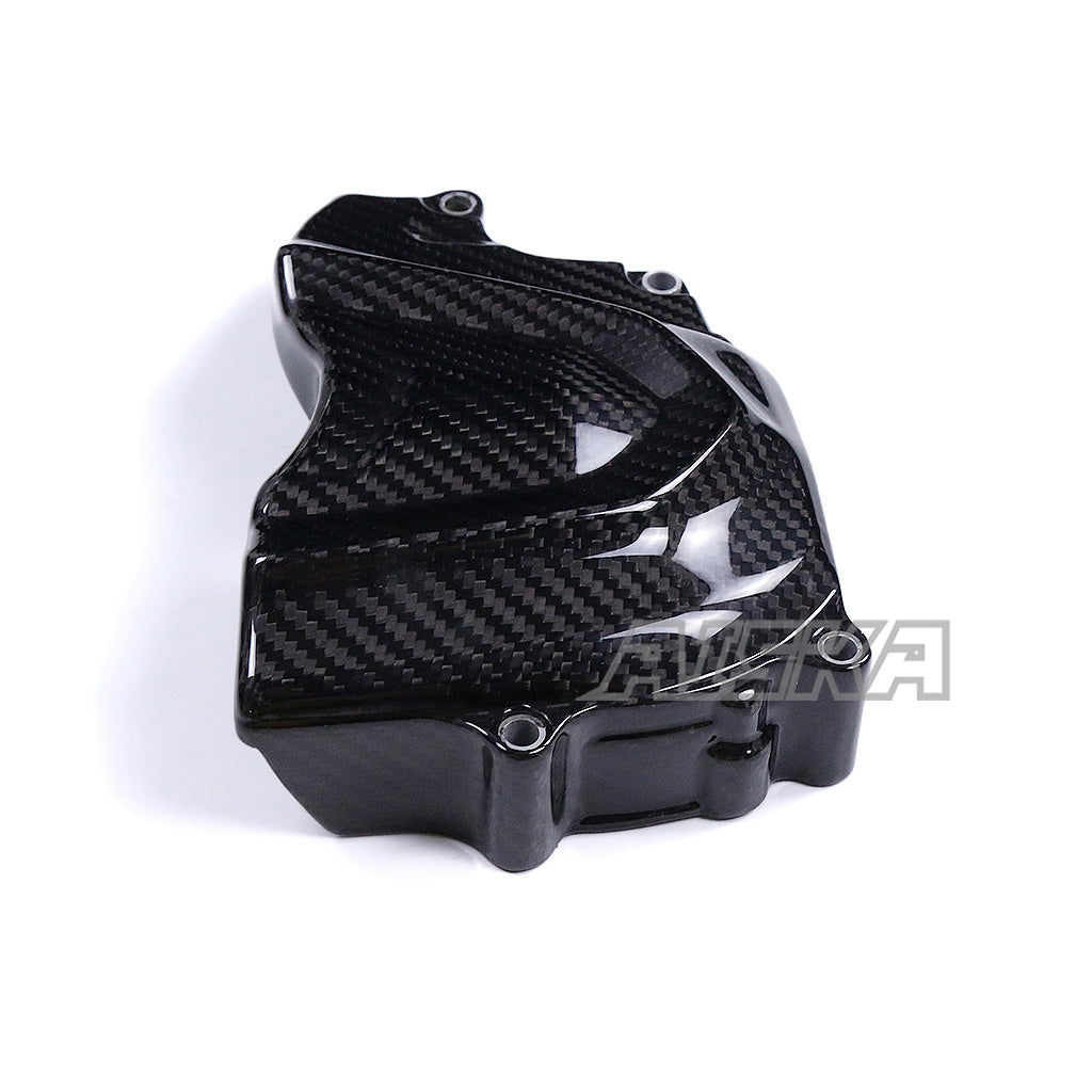 AISKA Kawasaki Ninja ZX-6R 2019-2025 Carbon Fiber Sprocket Cover