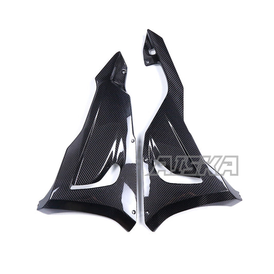 AISKA Kawasaki Ninja ZX-6R 2024+ Carbon Fiber Lower Belly Pan Fairing