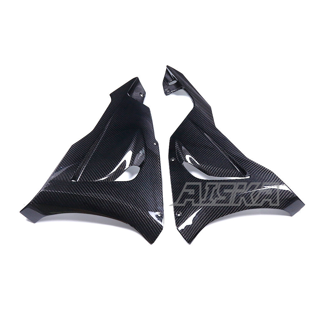 AISKA Kawasaki Ninja ZX-6R 2024+ Carbon Fiber Lower Belly Pan Fairing