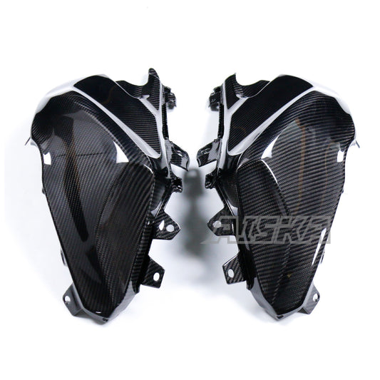 AISKA Triumph Daytona 660 2024+ Carbon Fiber Fuel Tank Cover