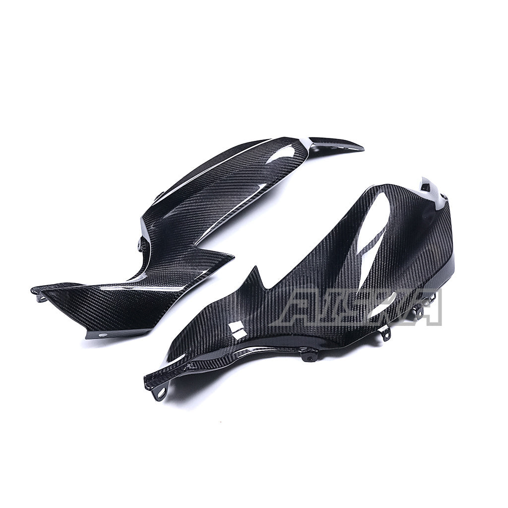 AISKA Yamaha MT07 FZ07 2014-2017 Carbon Fiber Tank Side Panels