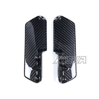 AISKA Triumph Daytona 660 2024+ Carbon Fiber Front Fork Cover