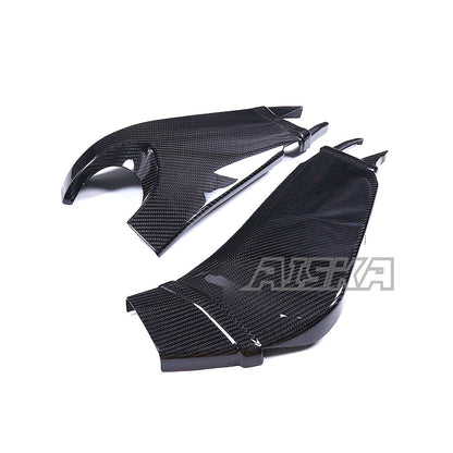 AISKA Kawasaki Ninja ZX-6R 2019-2025 Carbon Fiber Rear Swingarm Cover