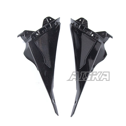 AISKA Kawasaki Ninja ZX-6R 2024+ Carbon Fiber Inner Side Panels