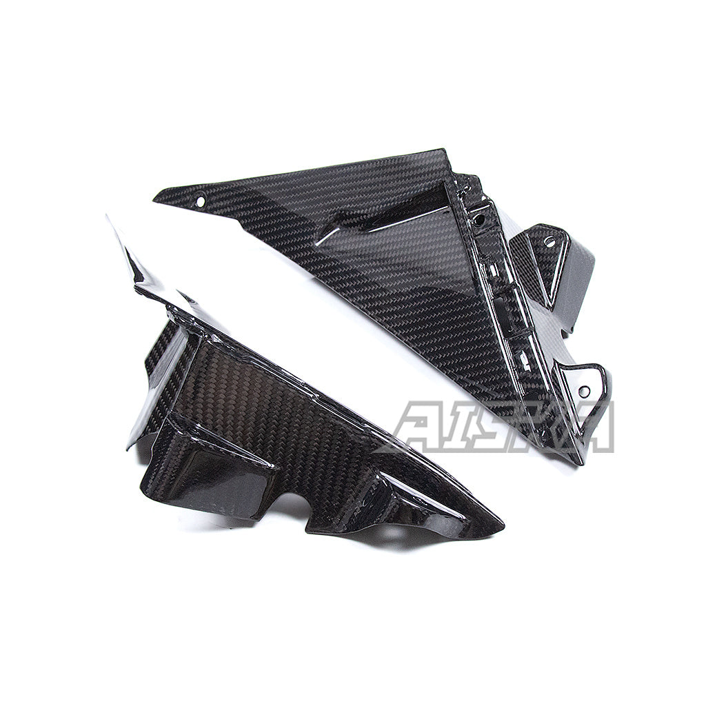 AISKA Kawasaki Ninja ZX-6R 2024+ Carbon Fiber Inner Side Panels