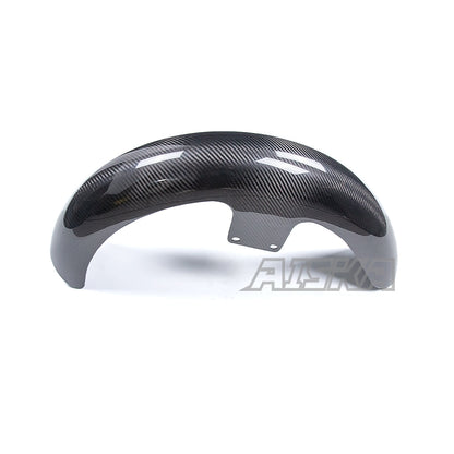 AISKA 21" Harley Davidson Touring Street Glide Road Glide Road King Custom Baggers Carbon Fiber Front Fender