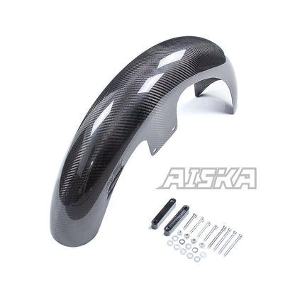AISKA 21" Harley Davidson Touring Street Glide Road Glide Road King Custom Baggers Carbon Fiber Front Fender