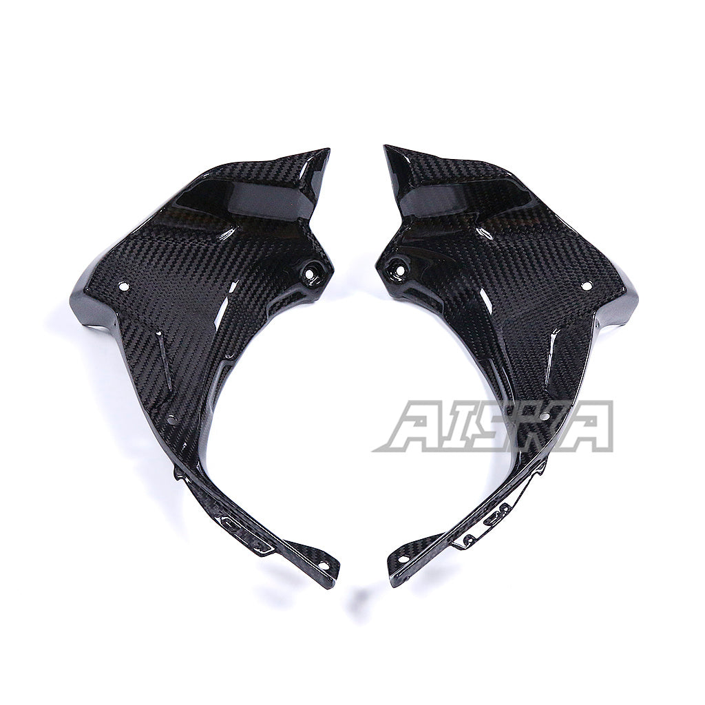 AISKA Kawasaki Ninja ZX-6R 2024+ Carbon Fiber Dashboard Side Pane