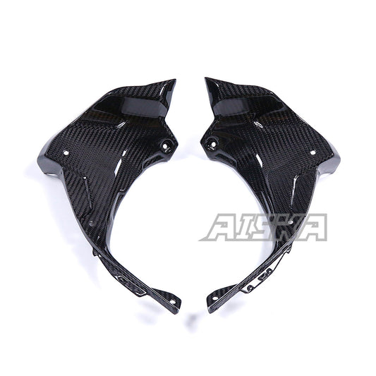 AISKA Kawasaki Ninja ZX-6R 2024+ Carbon Fiber Dashboard Side Pane