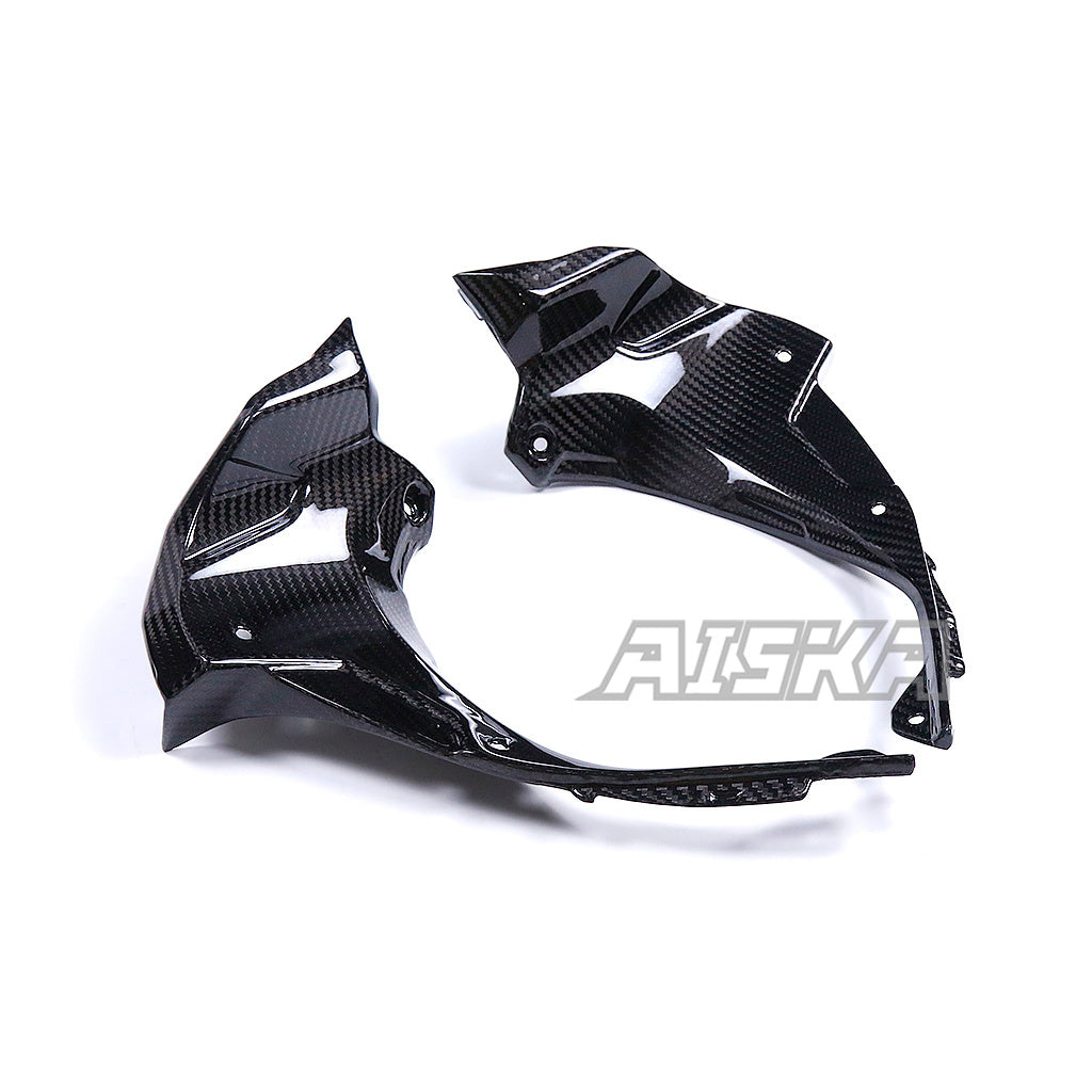 AISKA Kawasaki Ninja ZX-6R 2024+ Carbon Fiber Dashboard Side Pane