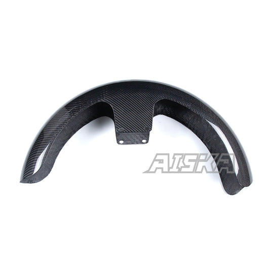 AISKA 19" Harley Davidson Touring Street Glide Road Glide Road King Custom Baggers Carbon Fiber Front Fender