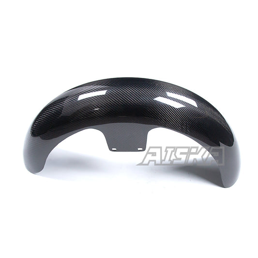 AISKA 19" Harley Davidson Touring Street Glide Road Glide Road King Custom Baggers Carbon Fiber Front Fender