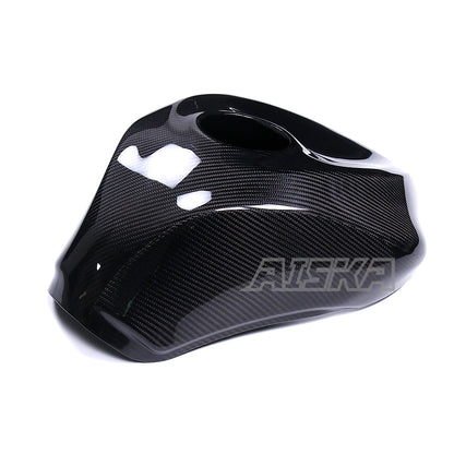 AISKA Kawasaki Ninja ZX-6R 2019-2025 Carbon Fiber Fuel Tank Cover