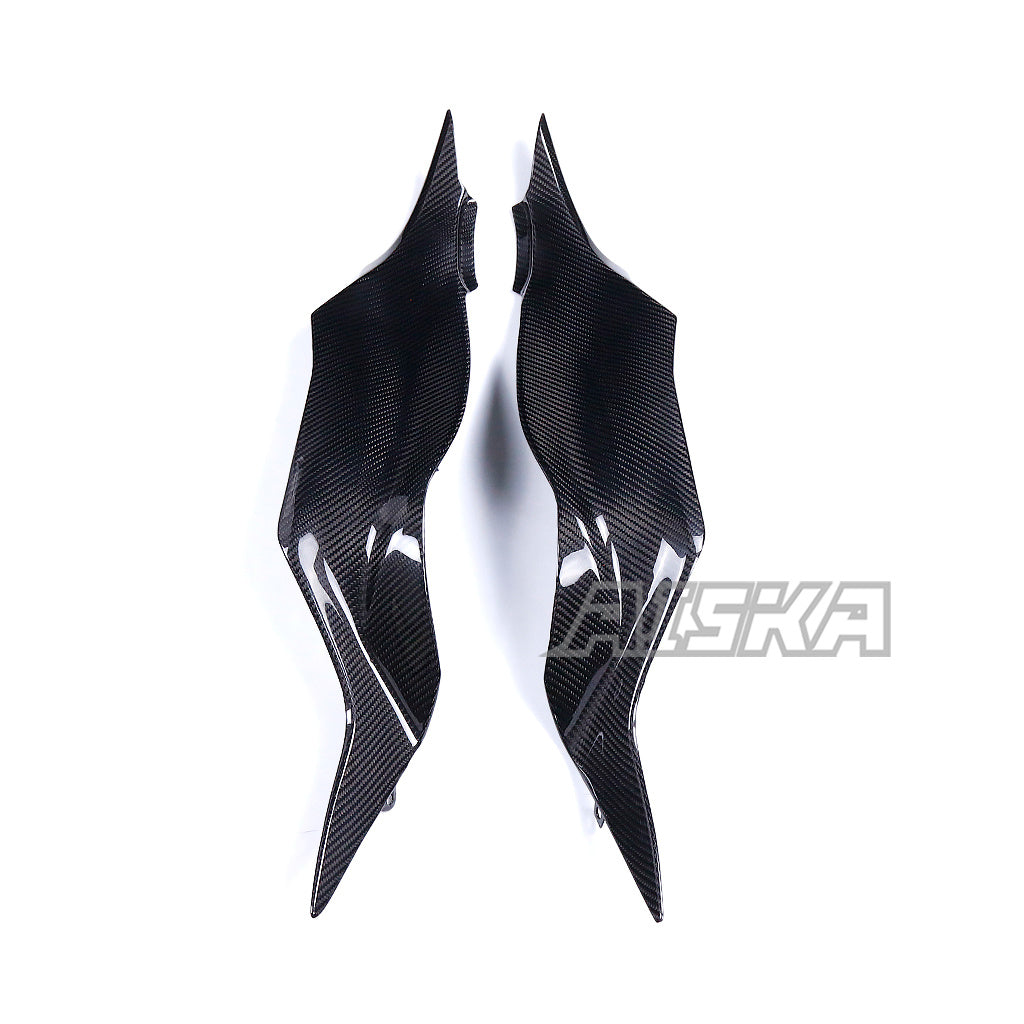 AISKA Kawasaki Ninja ZX-6R 2024+ Carbon Fiber Tank Side Panels