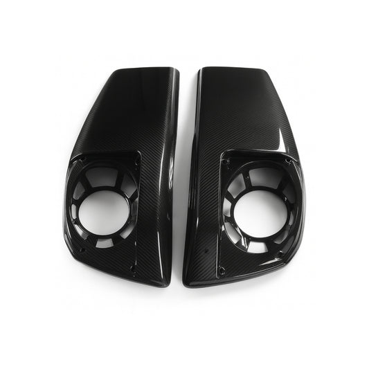 AISKA Harley Davidson Touring Street Glide Road King 2023.5+ Carbon Fiber Saddlebag Lids with Speakers