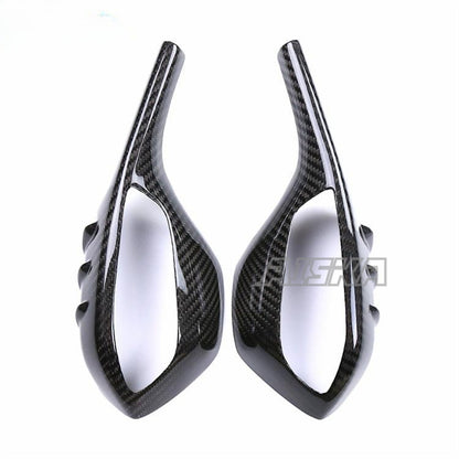AISKA 3K 3*3 Twill Weave Motorcycle Carbon Fiber Rear View Mirror Covers for BMW S1000RR 2019-2022