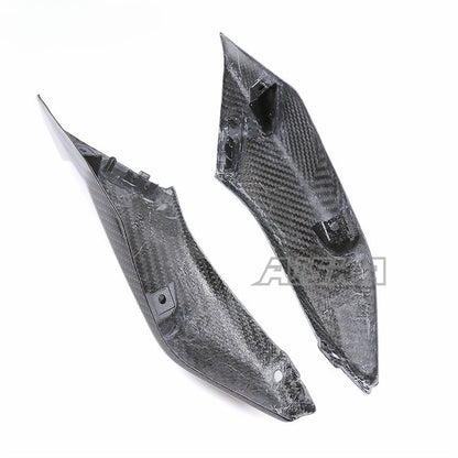 AISKA 100% 3K Dry Carbon Fiber Motorcycle Fairing Tail Rear Seat Side Panels Cover Cowling for BMW R1250RS R 1250 RS 2021-2023