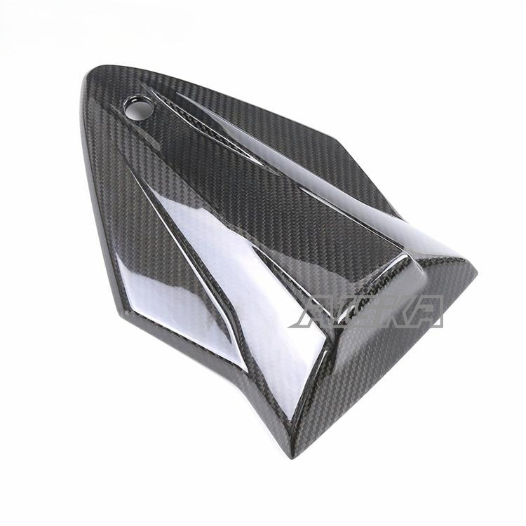 AISKA 3K Carbon Fiber Motorcycle Upper Tail Hump Cap Cowl Fairing Kit Passenger Rear Seat Cowl for BMW S1000RR 2015-2018 K46