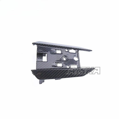 AISKA 3K Pure All Dry Carbon Fiber Motorcycle Body Accessories Tail Seat Cover Plate Tail Bottom Plate for Aprilia RSV4 Tuono V4 2021-2024