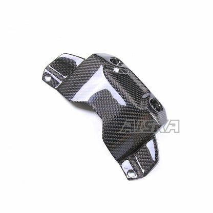 AISKA 100 3K Pure Carbon Fiber Motorcycle Front Fuel Gas Tank Cover for YAMAHA MT09 FZ09 2014-2020