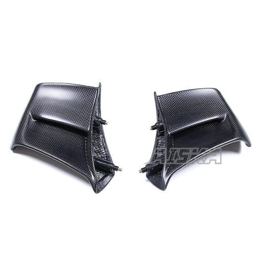 AISKA 100% 3K Full Dry Carbon Fiber Motorcycle Winglets Air Deflector for Ducati Panigale V4 V4S 2025