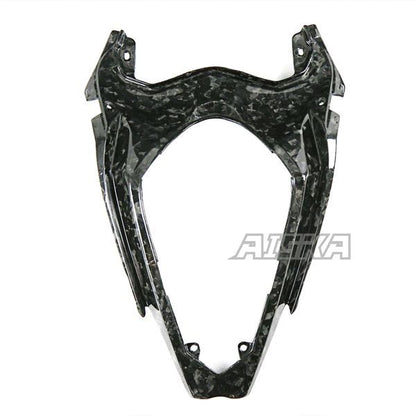 AISKA 100% 3K Dry Carbon Fiber Motorcycle Accessories Rear Seat Tail Cover Panel Fairing for Kawasaki Ninja 400 2018-2024