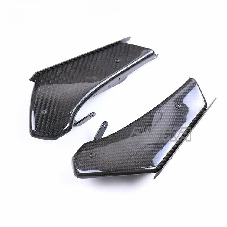 AISKA 100% 3K Carbon Fiber Accessories Motorcycle Side Panels Fixed Wings Winglets for BMW S1000RR 2019-2022