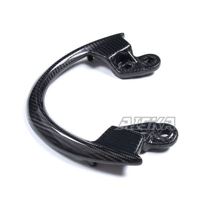 AISKA 3K Dry Carbon Fiber Replacement Motorcycle Rear Passenger Grab Bar Handle Rail for Suzuki Hayabusa Gen3 GSX1300R 2021-2025