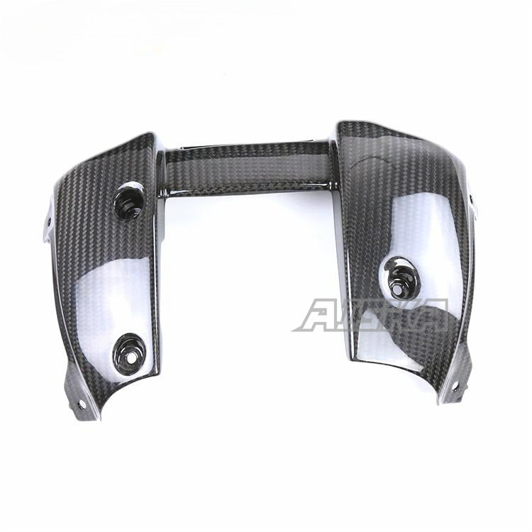 AISKA 3K Pure Carbon Fiber Motorcycle Accessories Front Radiator Lower Spoiler Side Panel for Harley Davidson Sportster S 1250