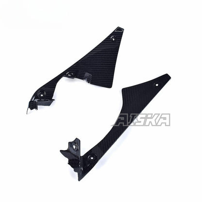AISKA R6 Carbon Fiber Front Inner Fairings Motorcycle Carbon Fibre Side Fairings Upper Covers Panels for Yamaha R6 2017-2024