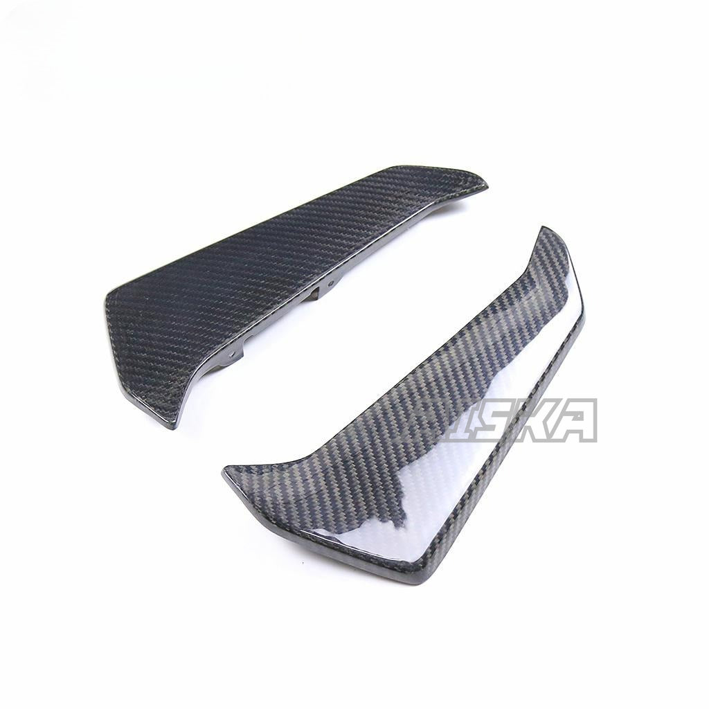 AISKA 100% 3K Motorcycle Carbon Fiber Water Tank Radiator Side Panel Covers for Yamaha MT09 FZ09 2014-2020