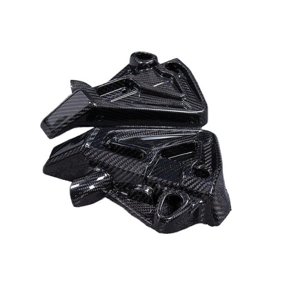 AISKA 100% 3K Dry Carbon Fiber Motorcycle Radiator Grilles Guard Side Covers for Yamaha MT10 FZ10 2016-2021