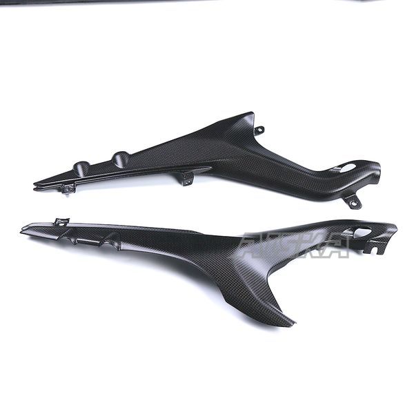 AISKA For Ducati Panigale V4 / V4S / V4R   Carbon Fiber Sub-Frame Covers Protectors  FULL VERSION Motorcycle Accessories Spare Parts 2018-2021