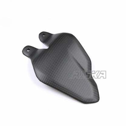 AISKA  Wholesale 3K 3*3 Real Dry Carbon Fiber Motorcycle Heel Guards for Ducati Diavel  V4  2023