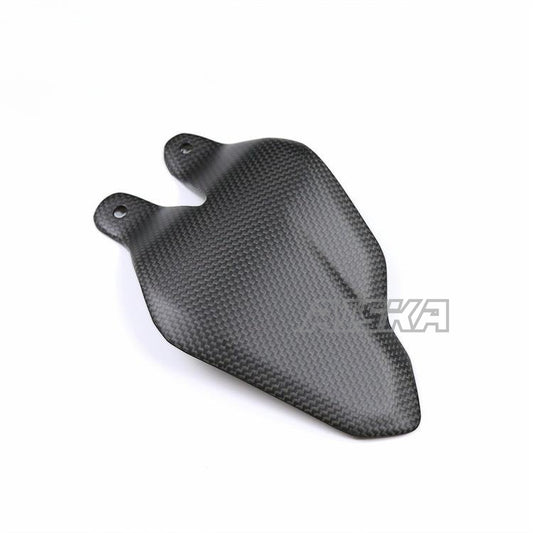AISKA  Wholesale 3K 3*3 Real Dry Carbon Fiber Motorcycle Heel Guards for Ducati Diavel  V4  2023