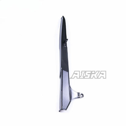 AISKA 100% 3K Full Dry Carbon Fiber Motorcycle Rear Chain Guard Mud Cover Fairing Cowl for Honda CBR1000RR 2019-2024