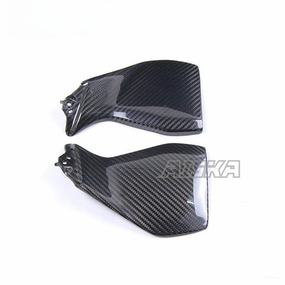 AISKA 100% 3K Pure Carbon Fiber Motorcycle Fuel Tank Side Panels Cover Guard Cowl for Yamaha MT09 FZ09 2014-2020